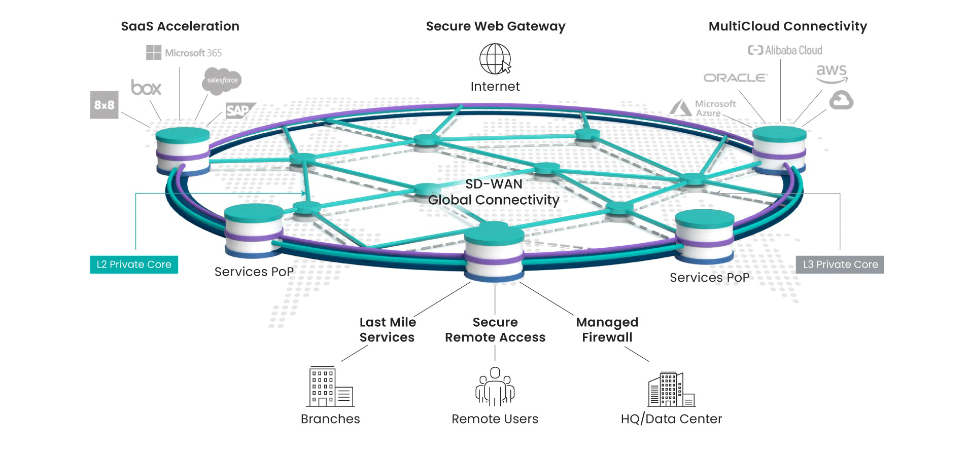 Aryaka Network Architecture