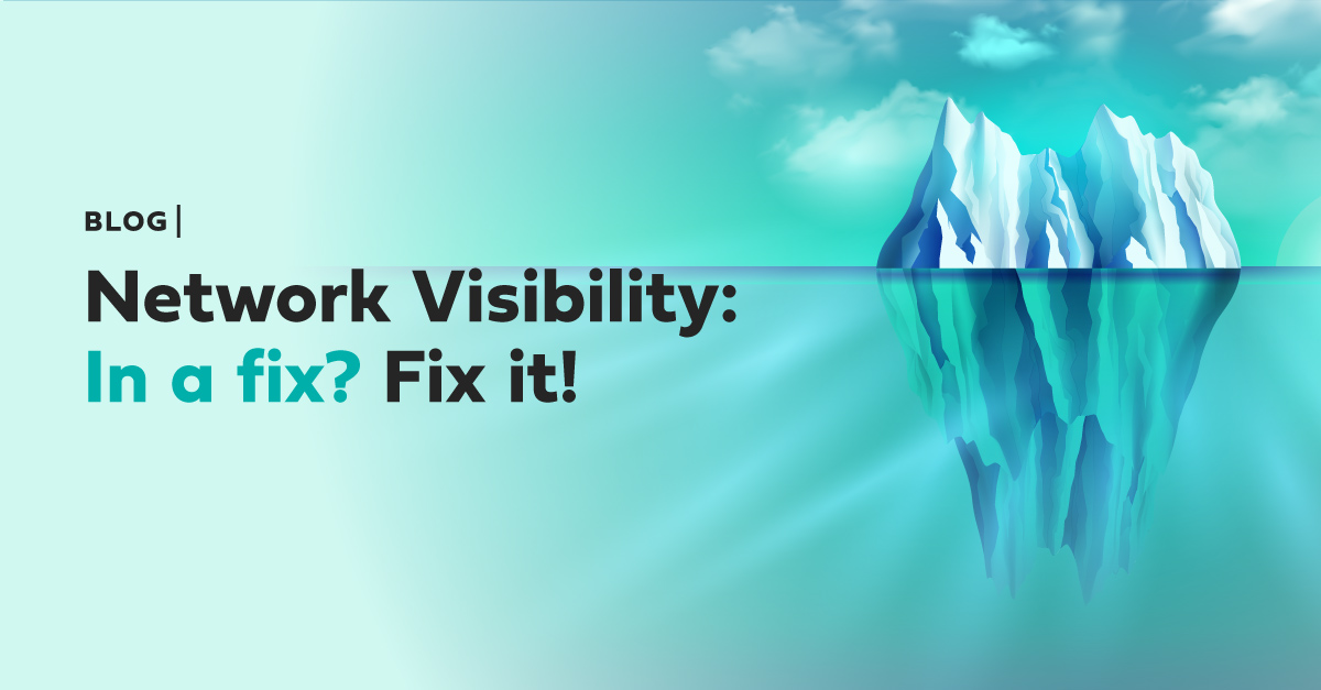 Network Visibility: In a fix? Fix it!