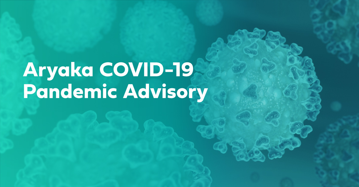 COVID-19 Pandemic Advisory