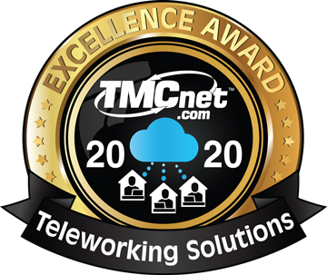 2020 TMCnet Teleworking Solutions Excellence Award