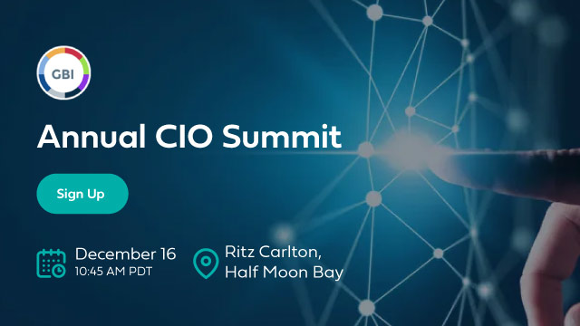 Sign up for GBI Annual CIO Summit