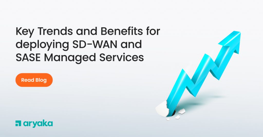 部署的主要趋势和好处 SD-WAN 和 SASE 托管服务