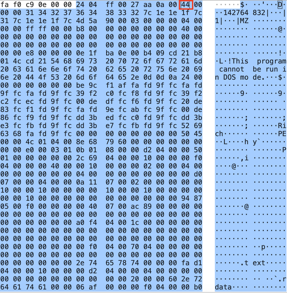 下载附加有效载荷